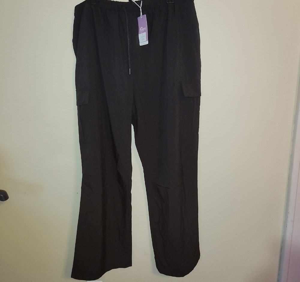 Men's Classic Black Cargo Pants
